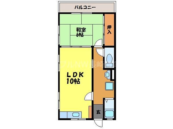 扇町ビルの物件間取画像